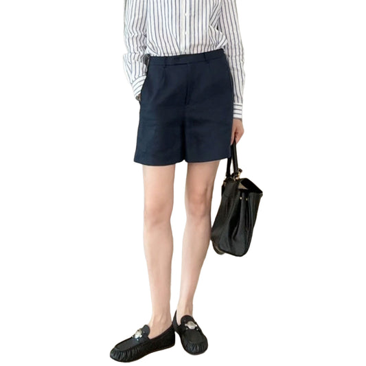 Women's Soft Linen Casual Shorts Lightweight Summer Shorts