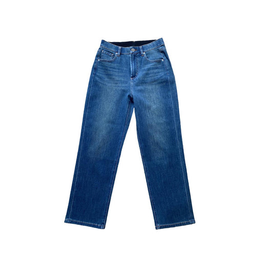 Women's Stretch Cropped Pants Classic Cigarette Jeans