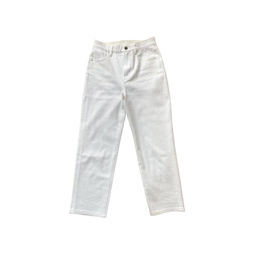Women's Stretch Cropped Pants Classic Cigarette Jeans