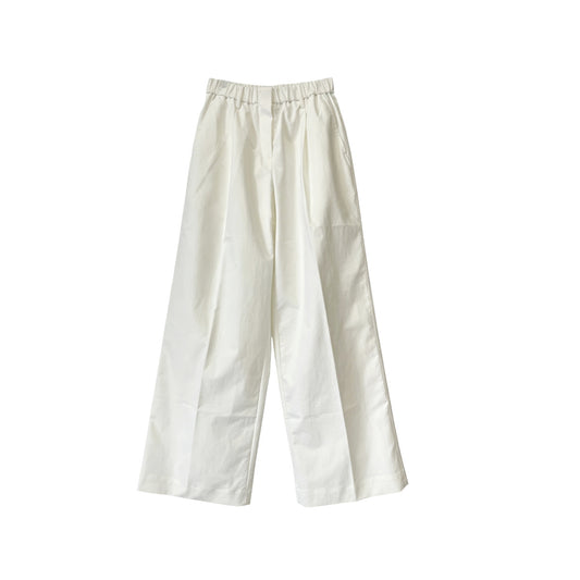 Women's Summer Casual Silk Cotton Blend Wide Leg Pants