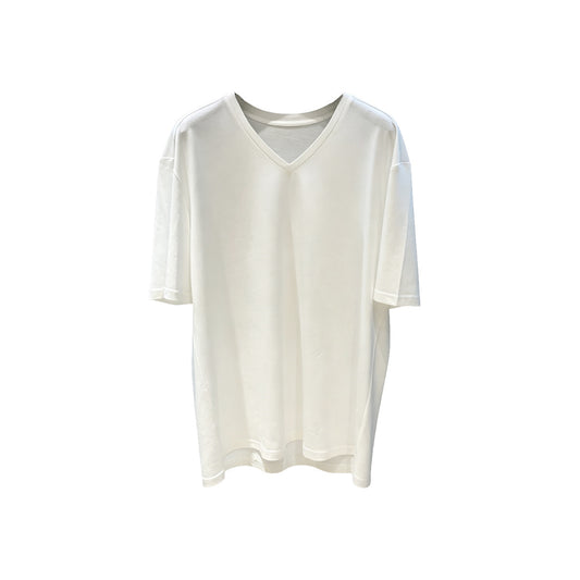 Women's Summer Cotton Linen Casual Short Sleeve Tee Soft Top