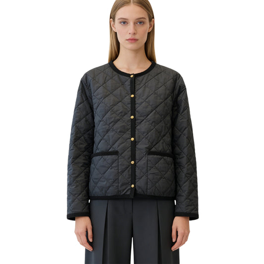 Women’s Winter Stylish Jacket with Pockets Warm Casual Outerwear